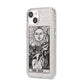 The Sun Monochrome iPhone 14 Glitter Tough Case Starlight Angled Image