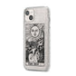 The Sun Monochrome iPhone 14 Plus Glitter Tough Case Starlight Angled Image
