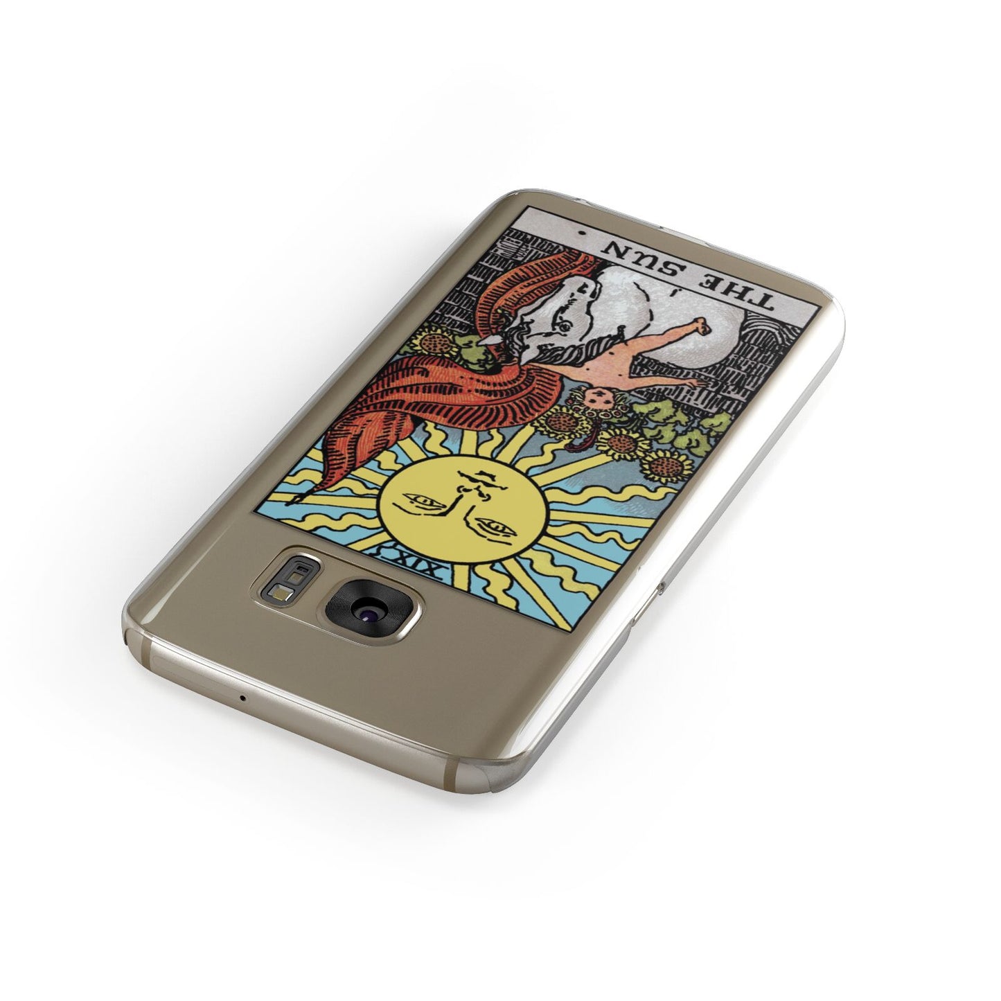 The Sun Tarot Card Samsung Galaxy Case Front Close Up