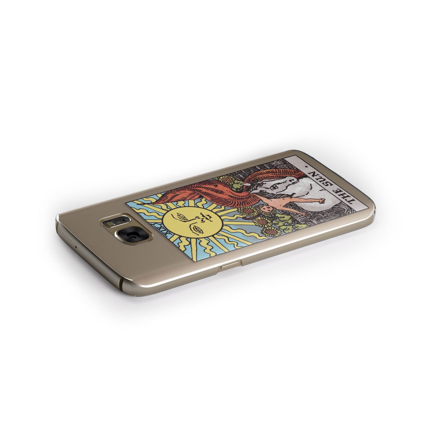 The Sun Tarot Card Samsung Galaxy Case Side Close Up