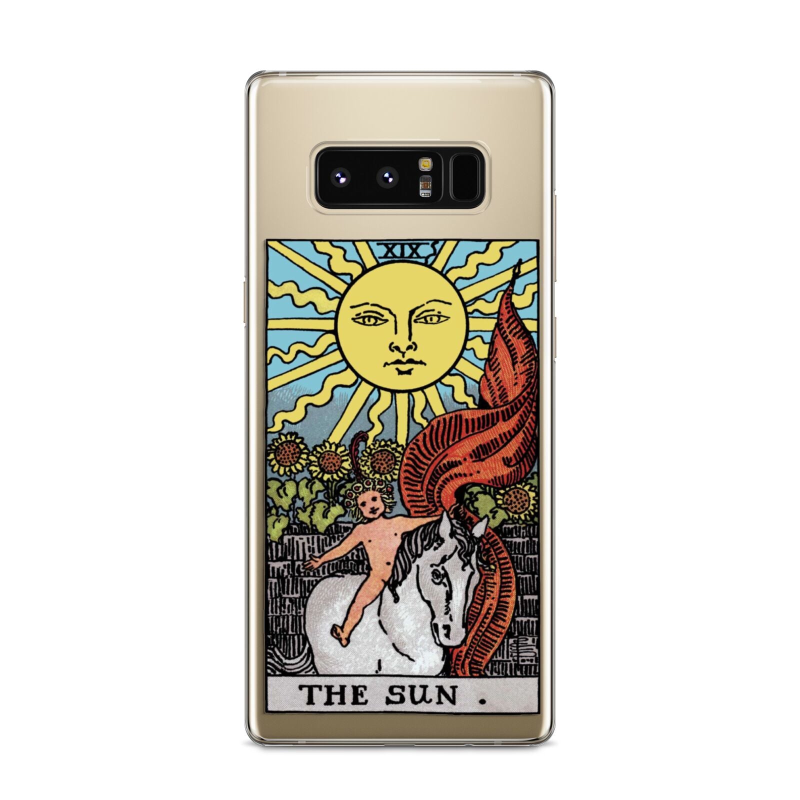 The Sun Tarot Card Samsung Galaxy S8 Case