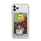The Sun Tarot Card iPhone 11 Pro Max Impact Pink Edge Case