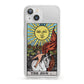 The Sun Tarot Card iPhone 13 Clear Bumper Case