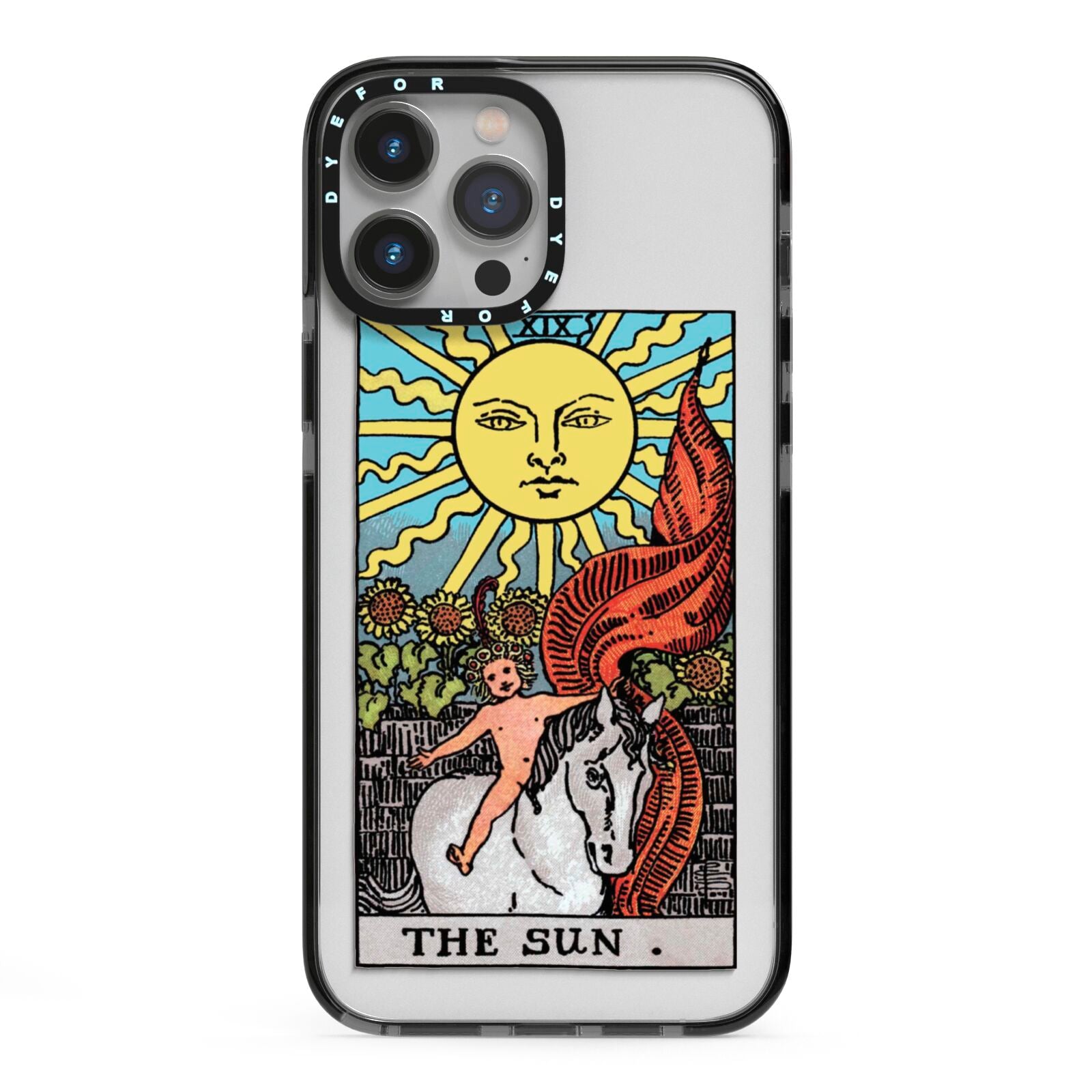 Personalised Tarot Card Phone Case For IPhone - Shockproof, Clear, With Name Customization Personalised Tarot Card Phone Case For IPhone - Shockproof, Clear, With Name Customization