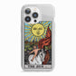 The Sun Tarot Card iPhone 13 Pro TPU Impact Case with White Edges