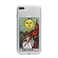 The Sun Tarot Card iPhone 7 Plus Bumper Case on Silver iPhone