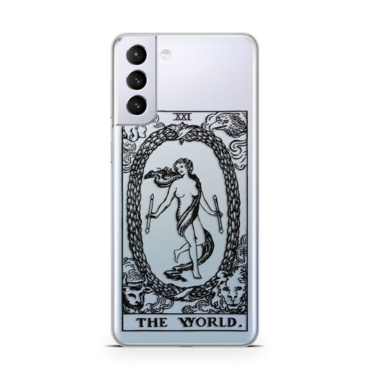 The World Monochrome Samsung S21 Plus Phone Case