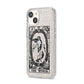 The World Monochrome iPhone 14 Glitter Tough Case Starlight Angled Image