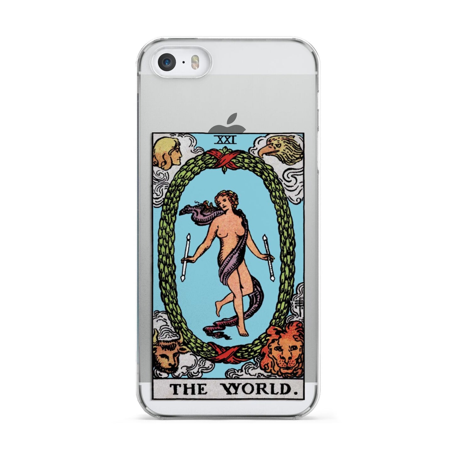 The World Tarot Card Apple iPhone 5 Case