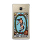 The World Tarot Card Samsung Galaxy A9 2016 Case on gold phone