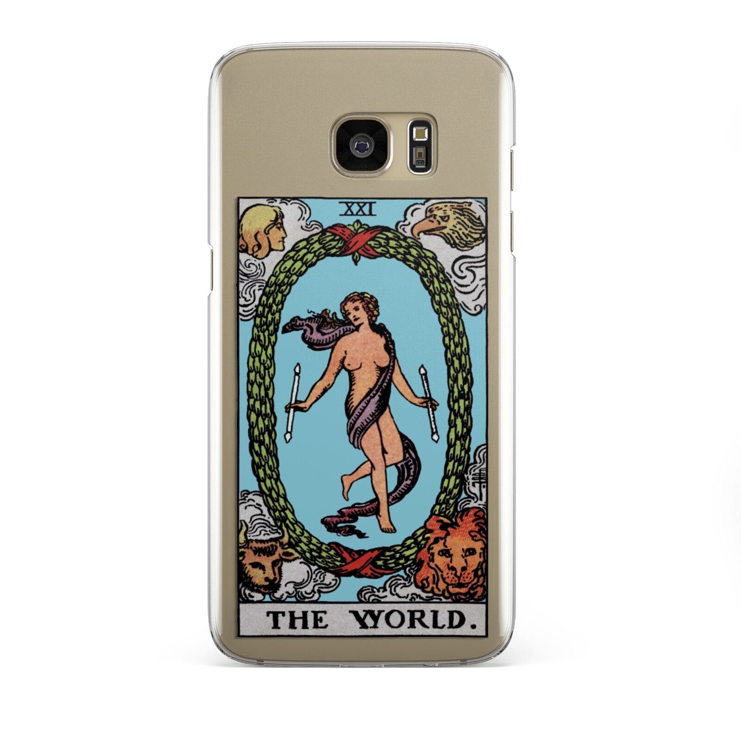 The World Tarot Card Samsung Galaxy S7 Edge Case