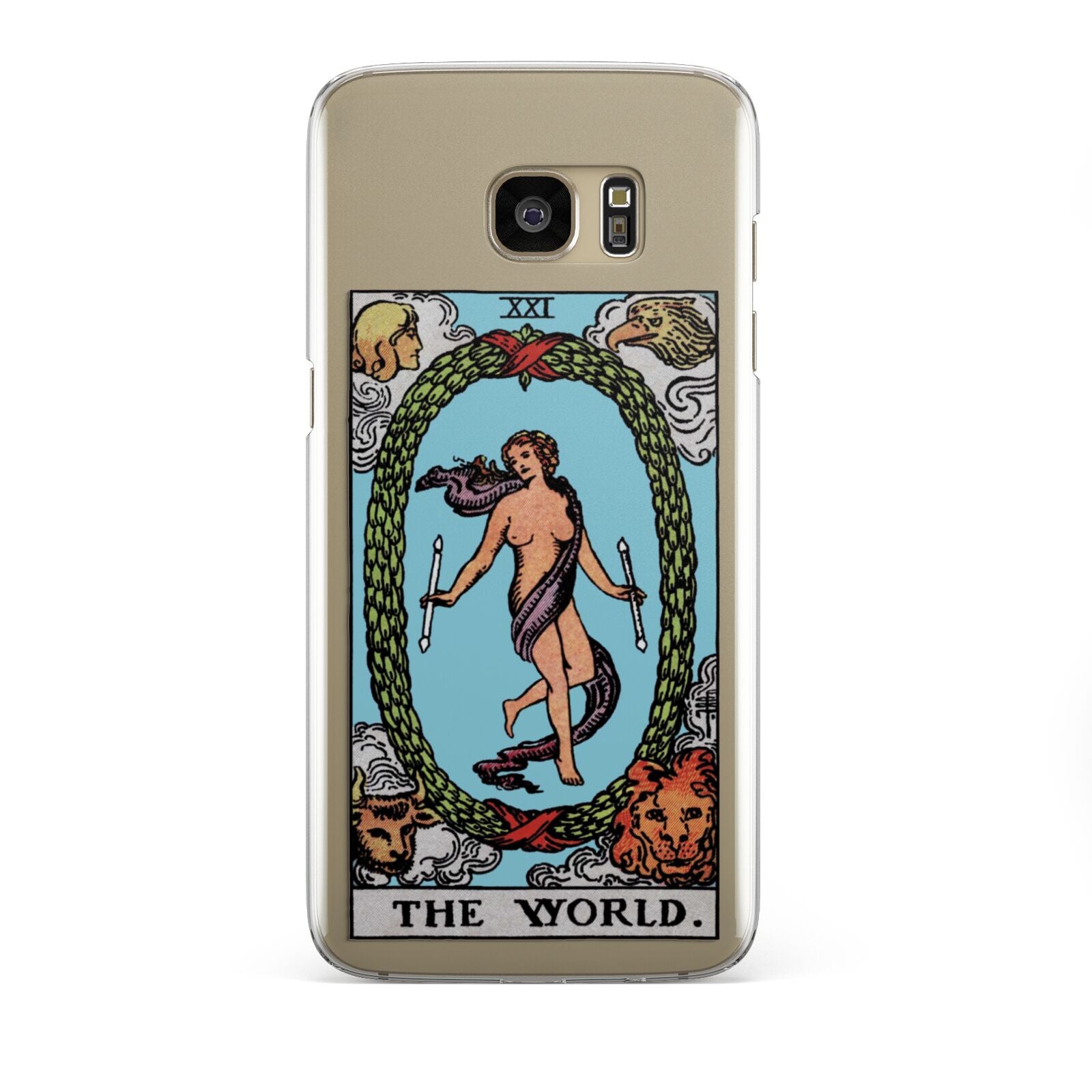 The World Tarot Card Samsung Galaxy S7 Edge Case