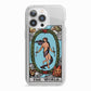 The World Tarot Card iPhone 13 Pro TPU Impact Case with White Edges