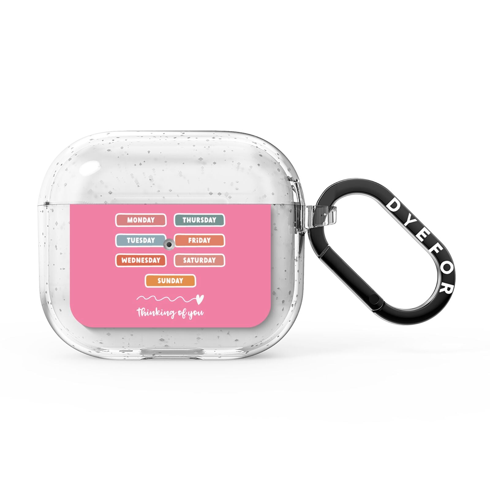Thinking of You AirPods Glitter Case 3rd Gen