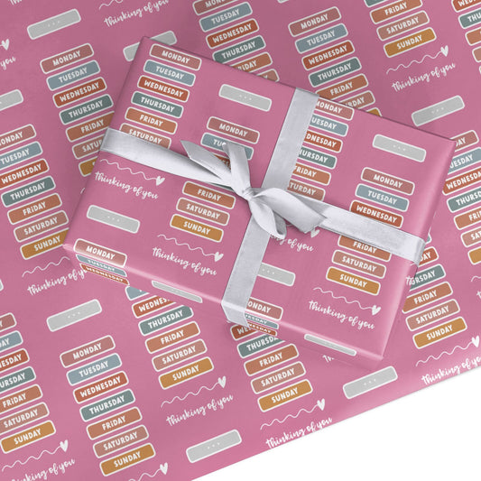 Thinking of You Custom Wrapping Paper