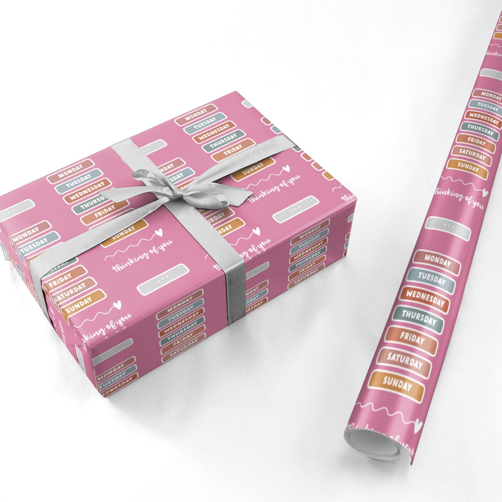 Thinking of You Personalised Wrapping Paper