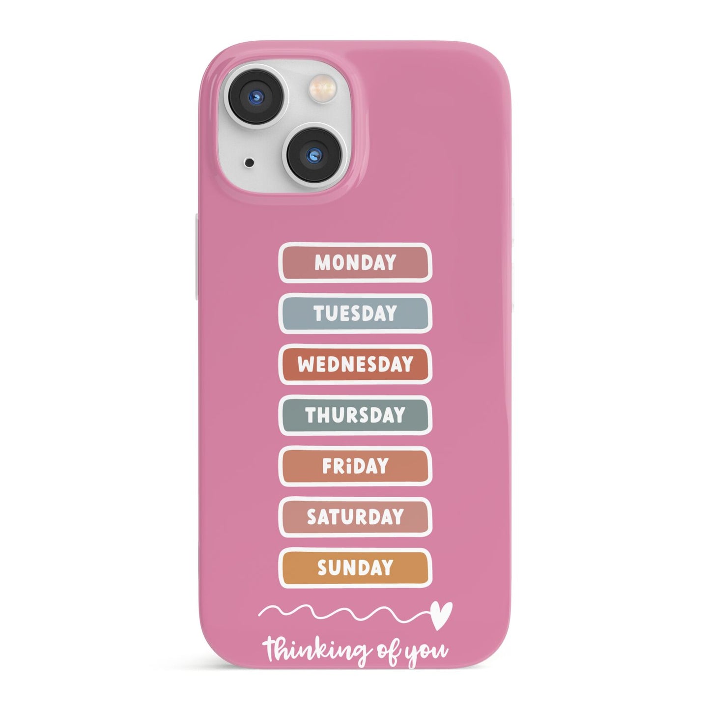 Thinking of You iPhone 13 Mini Full Wrap 3D Snap Case