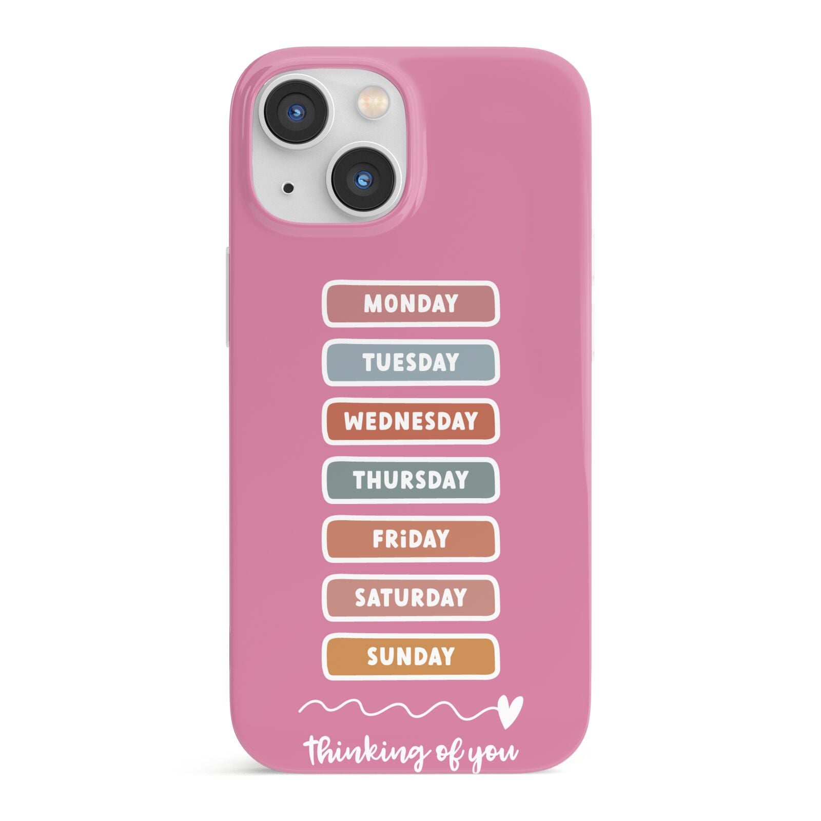 Thinking of You iPhone 13 Mini Full Wrap 3D Snap Case
