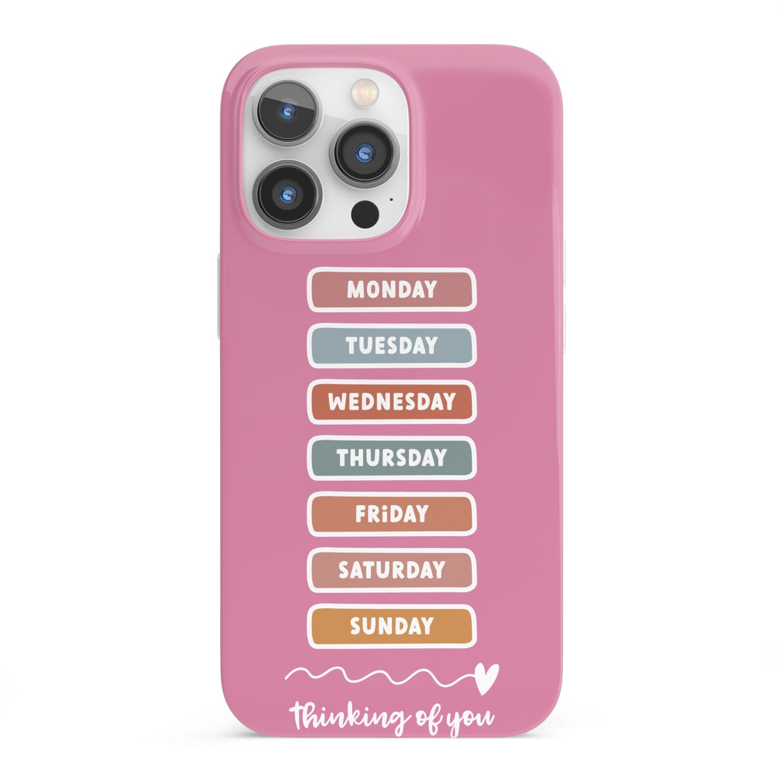 Thinking of You iPhone 13 Pro Full Wrap 3D Snap Case