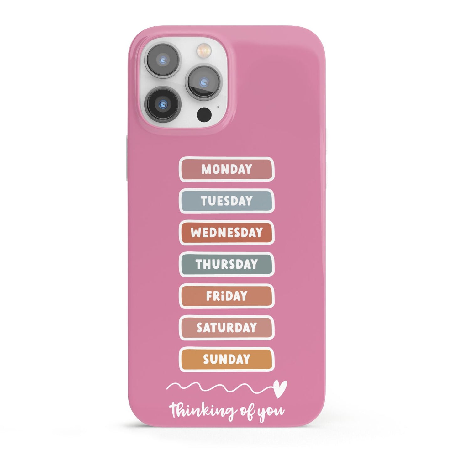 Thinking of You iPhone 13 Pro Max Full Wrap 3D Snap Case