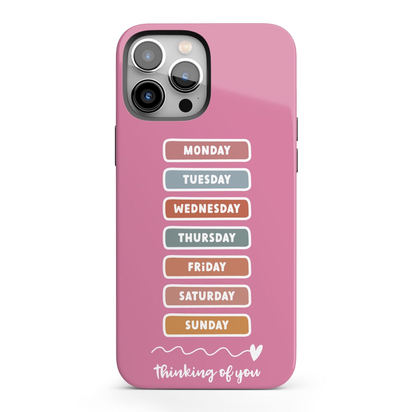 Thinking of You iPhone 13 Pro Max Full Wrap 3D Tough Case