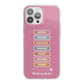 Thinking of You iPhone 13 Pro Max TPU Impact Case with White Edges