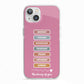 Thinking of You iPhone 13 TPU Impact Case with White Edges