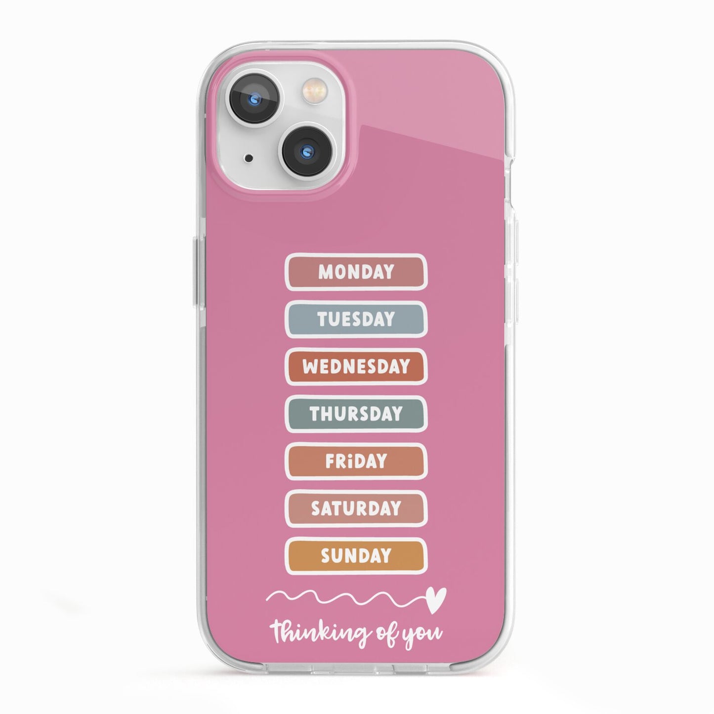 Thinking of You iPhone 13 TPU Impact Case with White Edges