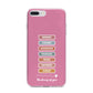 Thinking of You iPhone 7 Plus Bumper Case on Silver iPhone