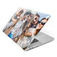 Three Photo Collage Apple MacBook Case Side View