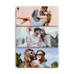 Three Photo Collage Apple iPad Rose Gold Case
