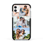 Three Photo Collage Apple iPhone 11 in White with Black Impact Case