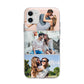 Three Photo Collage Apple iPhone 11 in White with Bumper Case