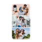 Three Photo Collage Apple iPhone XR White 3D Snap Case