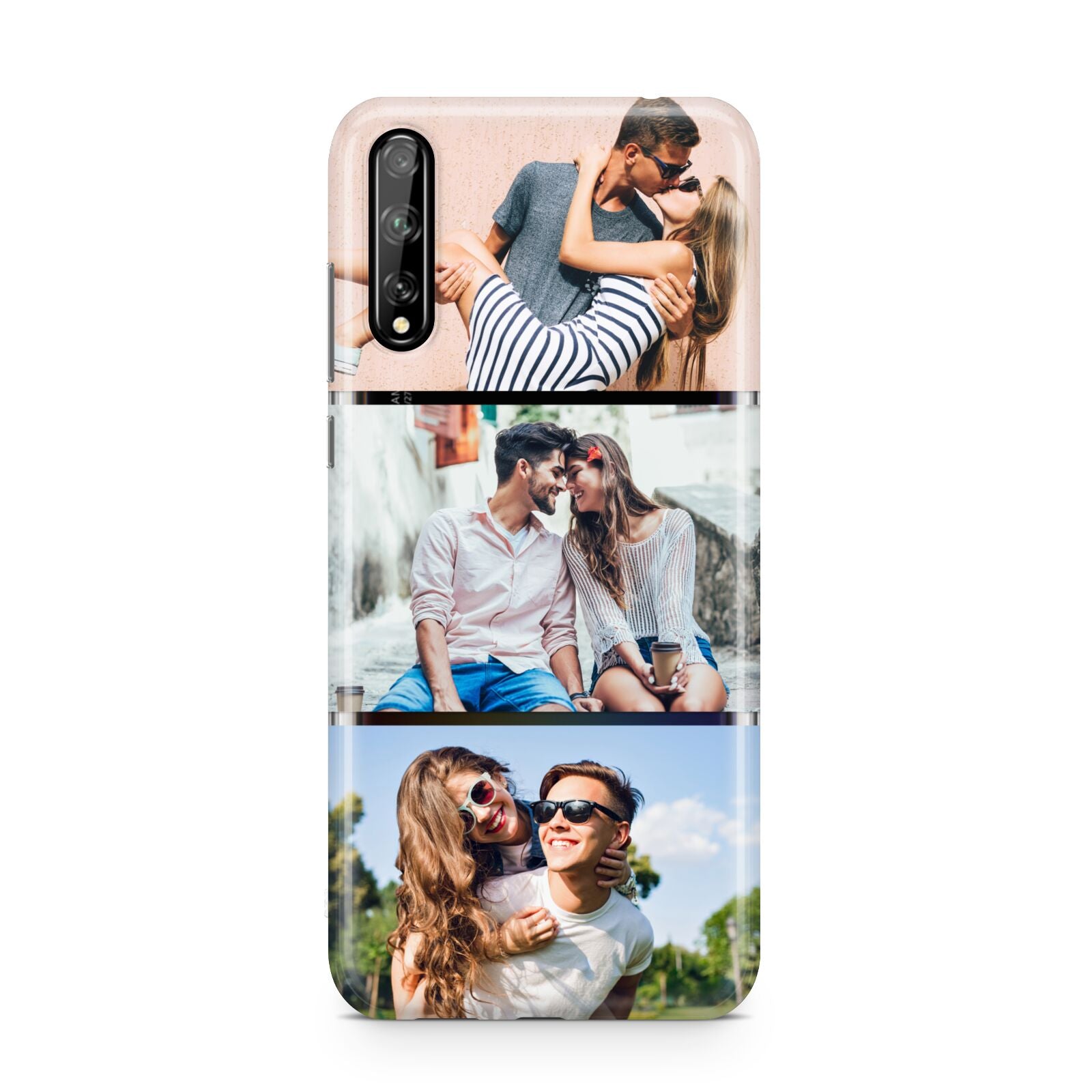 Three Photo Collage Huawei Enjoy 10s Phone Case