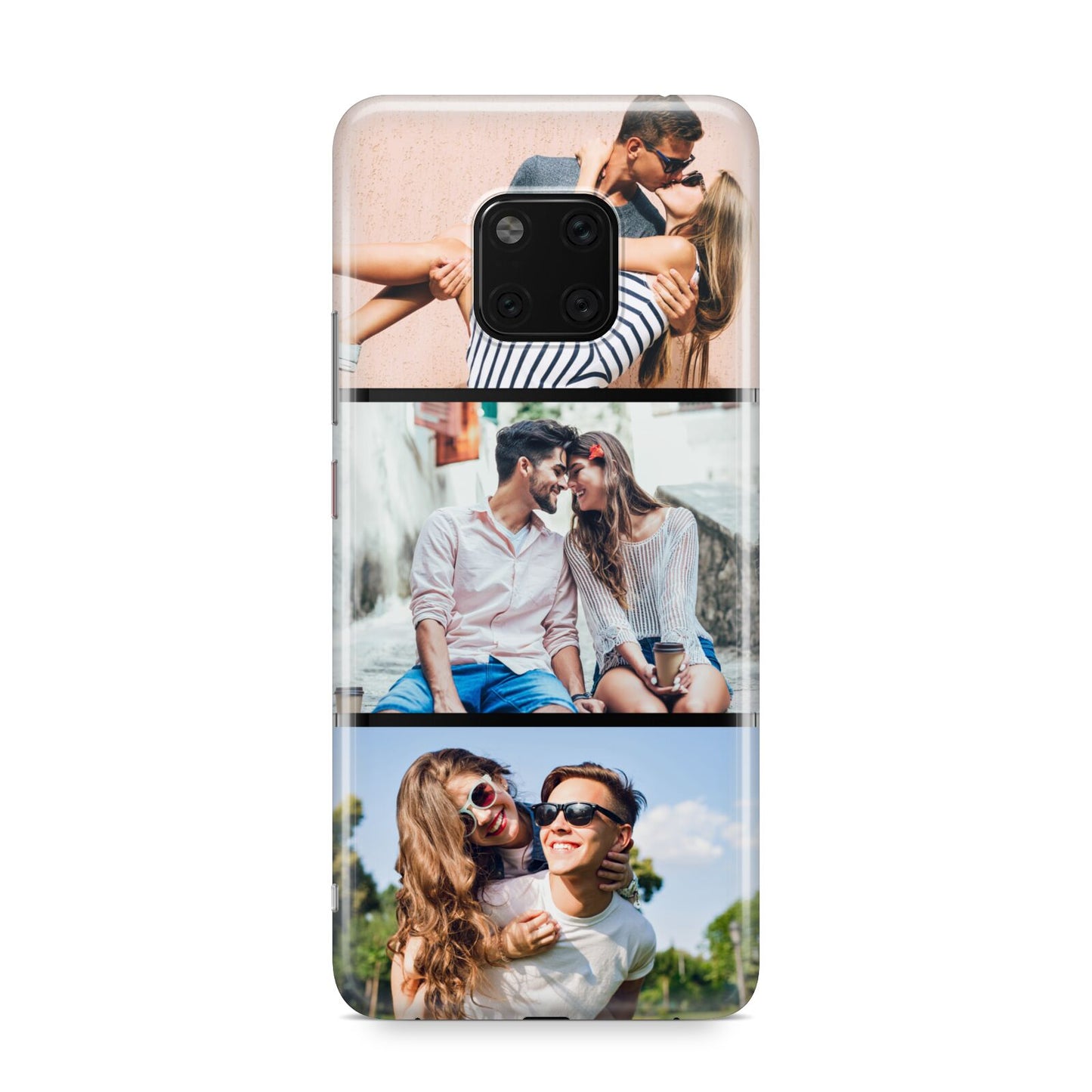 Three Photo Collage Huawei Mate 20 Pro Phone Case