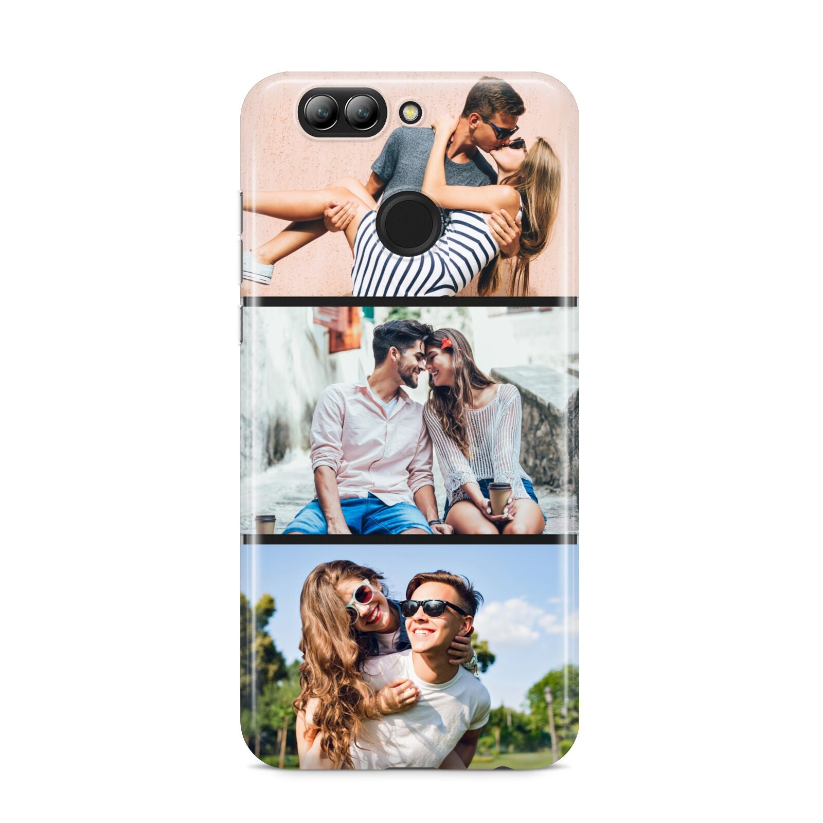 Three Photo Collage Huawei Nova 2s Phone Case