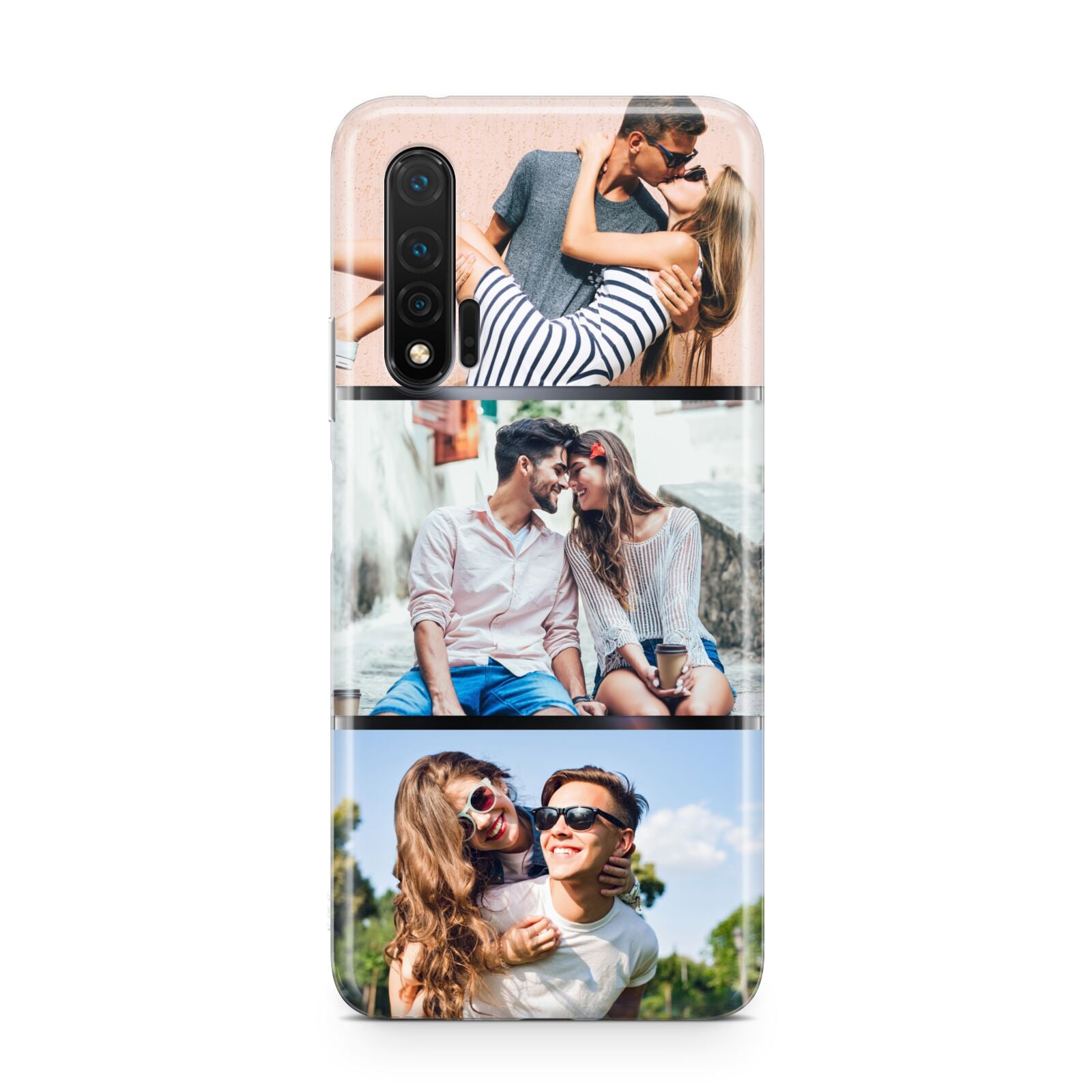 Three Photo Collage Huawei Nova 6 Phone Case
