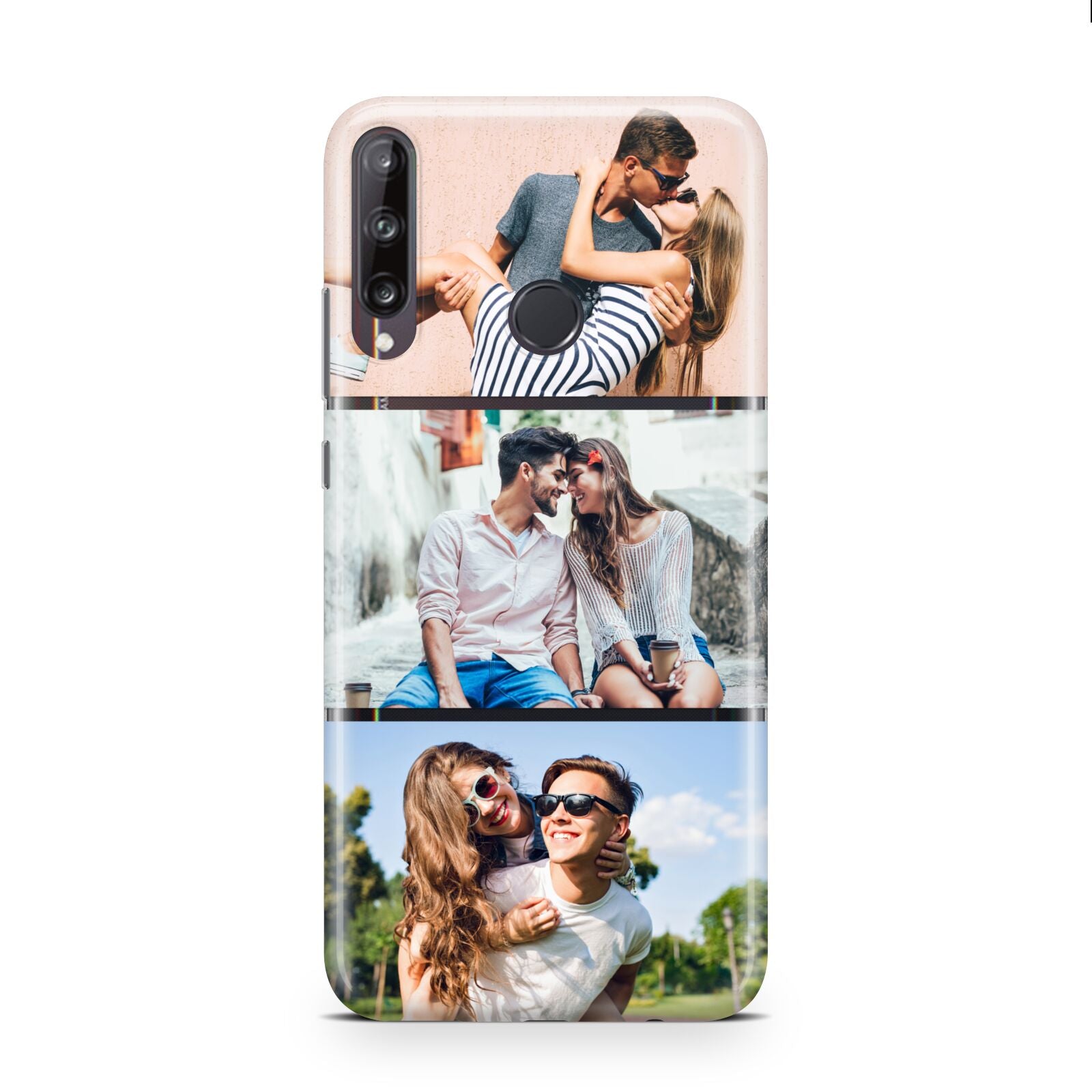Three Photo Collage Huawei P40 Lite E Phone Case