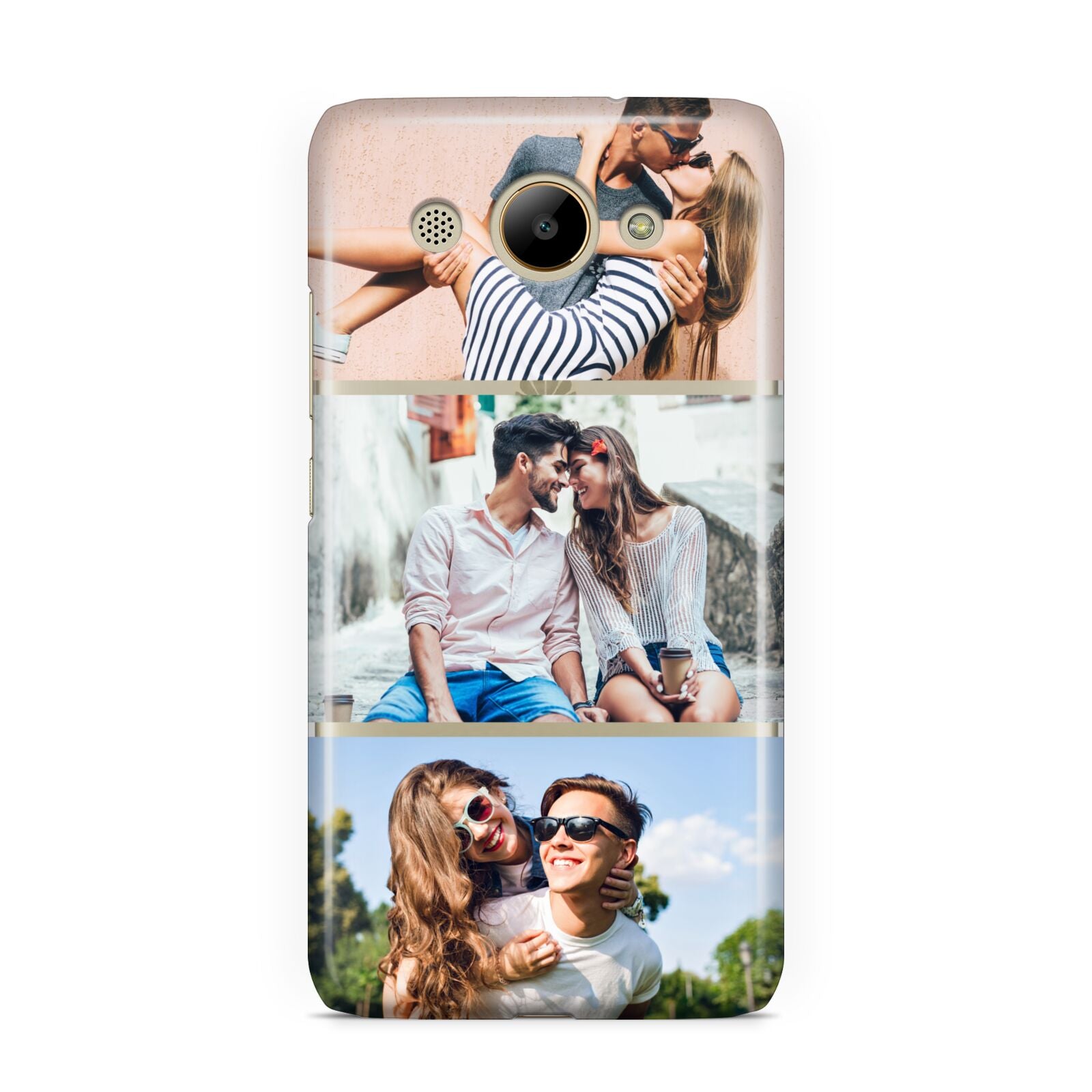 Three Photo Collage Huawei Y3 2017