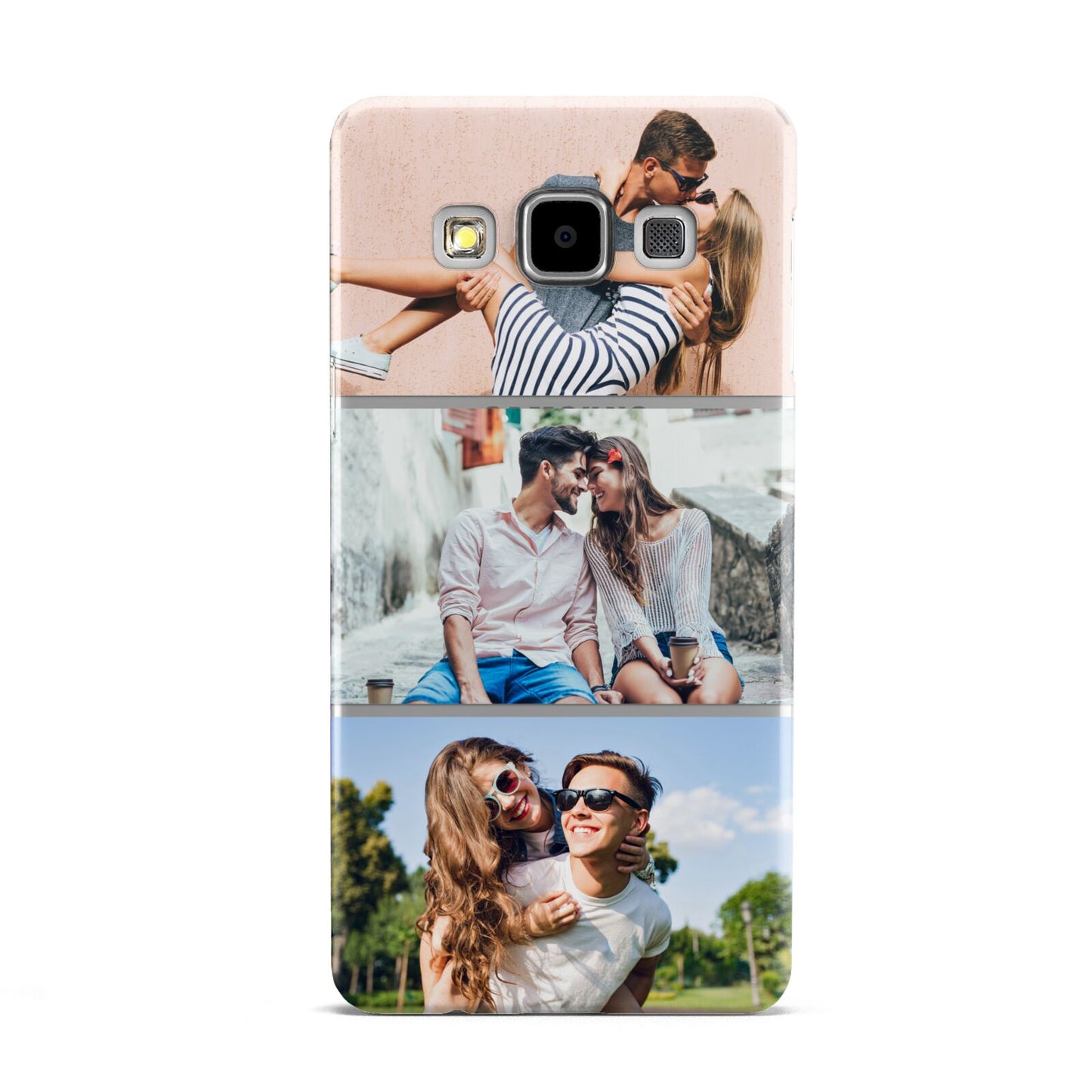 Three Photo Collage Samsung Galaxy A5 Case