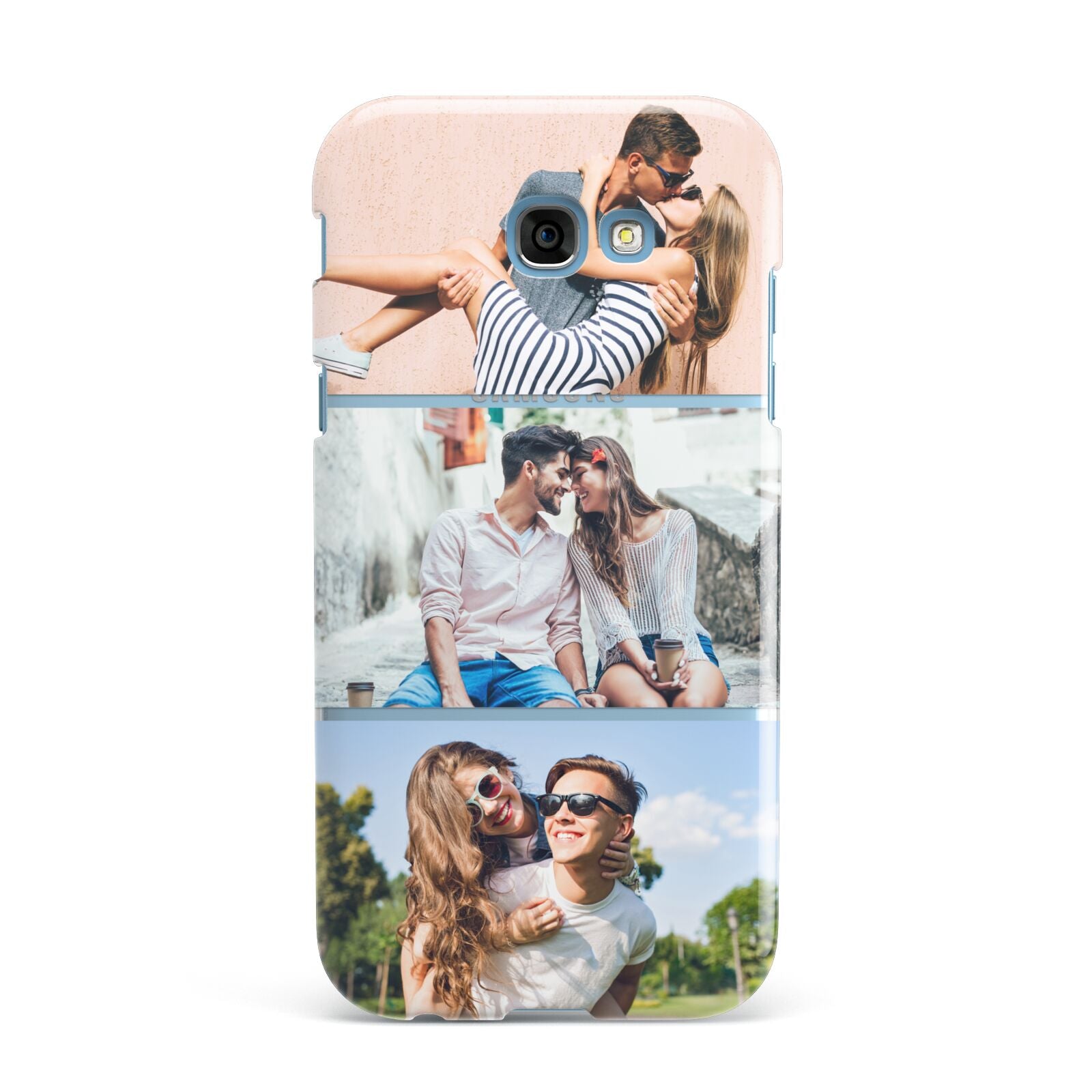 Three Photo Collage Samsung Galaxy A7 2017 Case