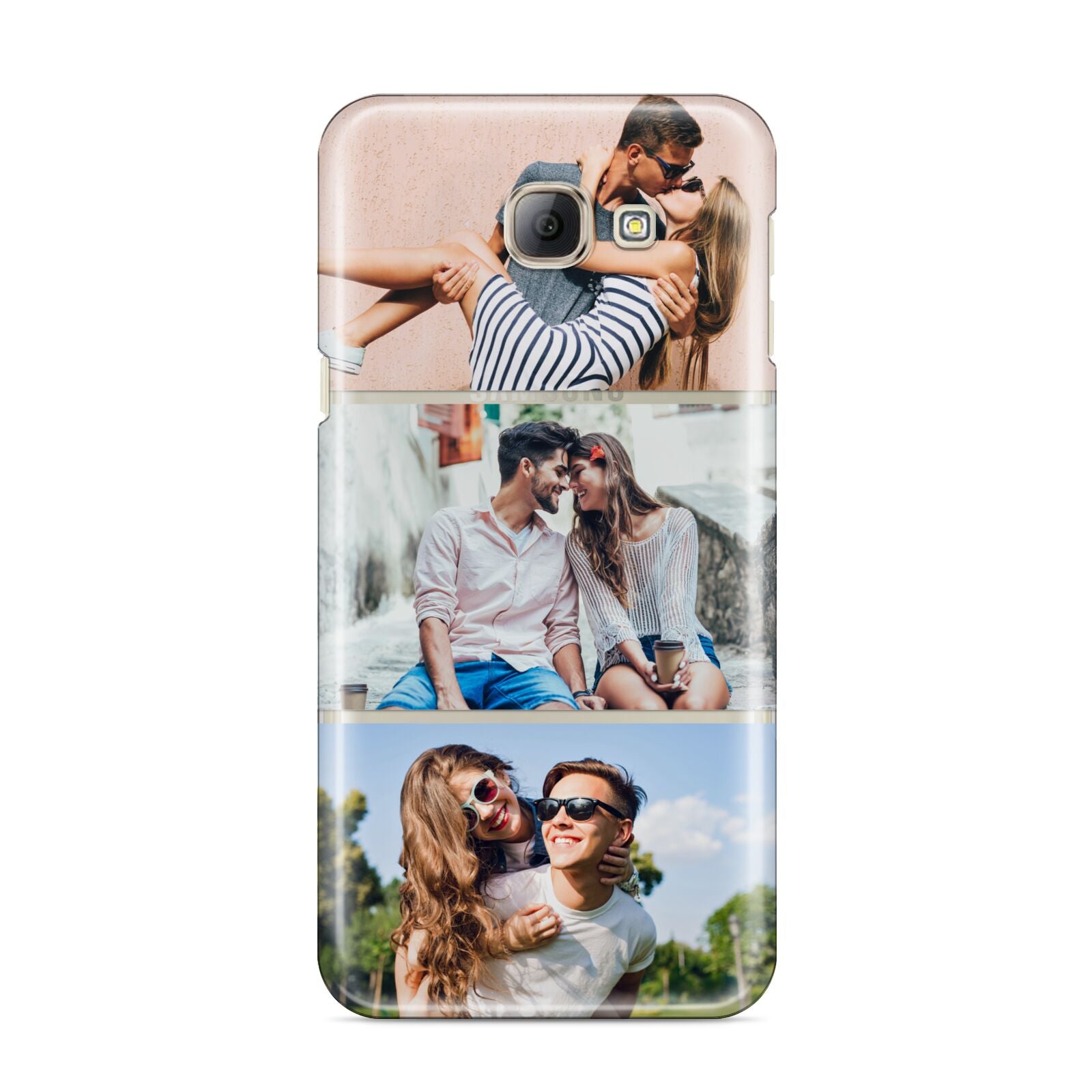 Three Photo Collage Samsung Galaxy A8 2016 Case