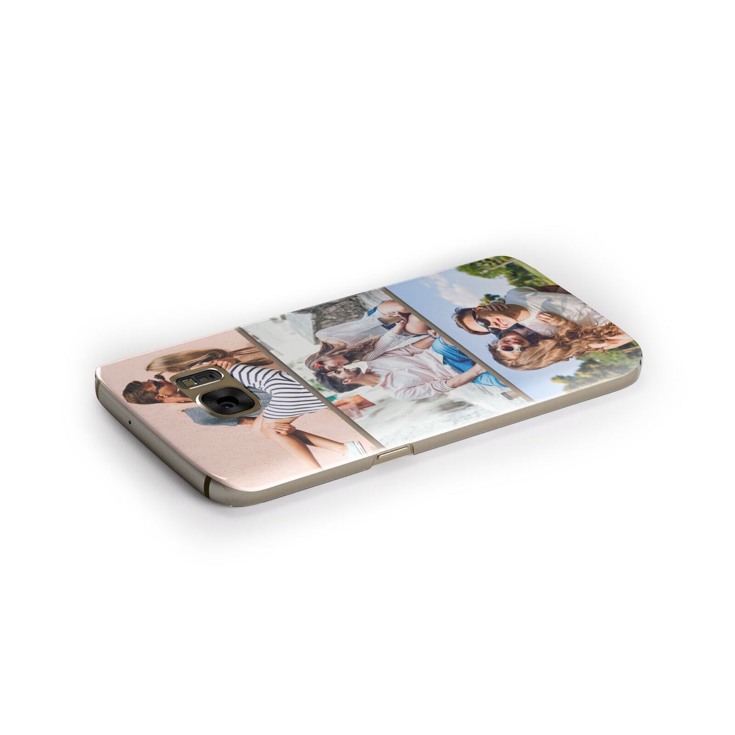Three Photo Collage Samsung Galaxy Case Side Close Up