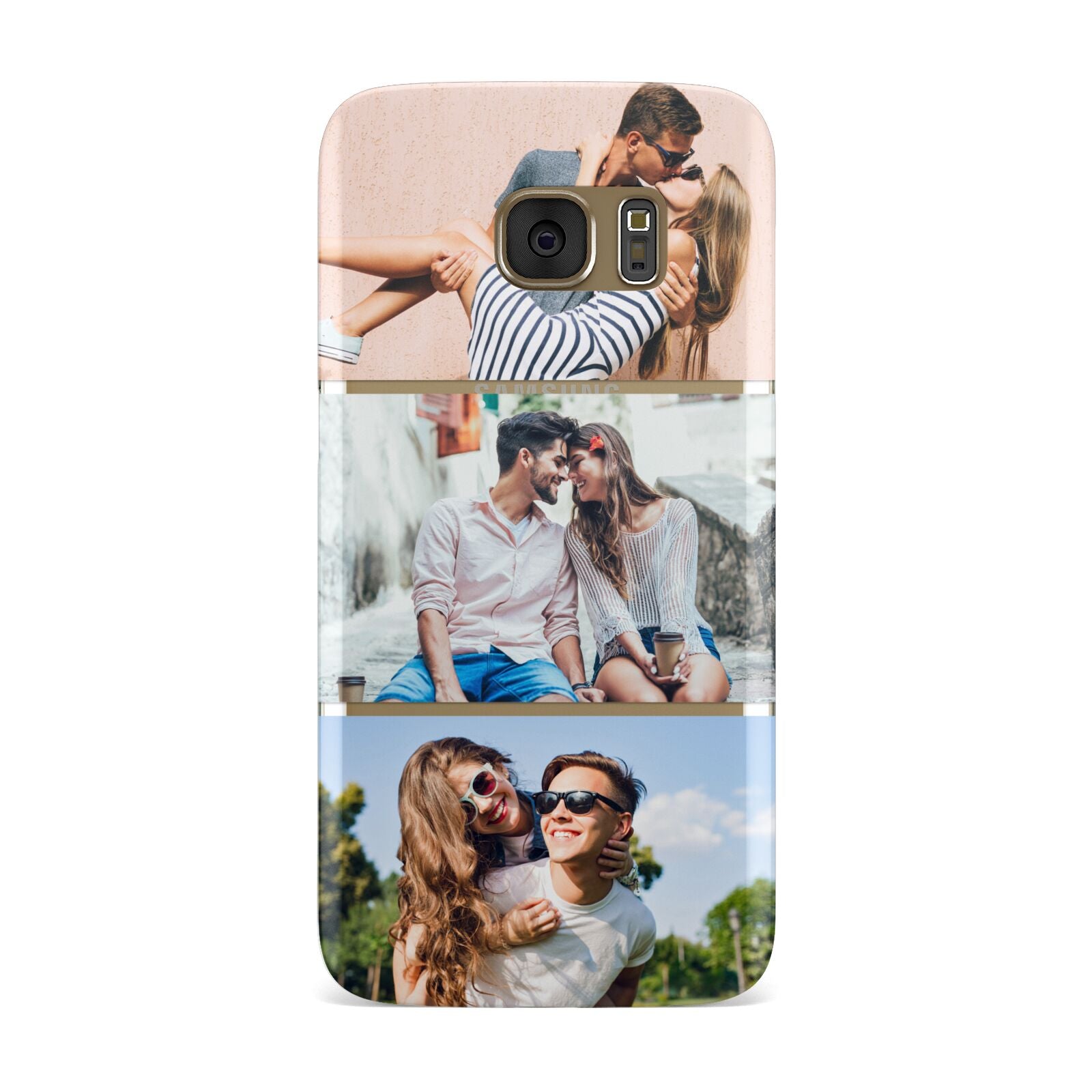 Three Photo Collage Samsung Galaxy Case
