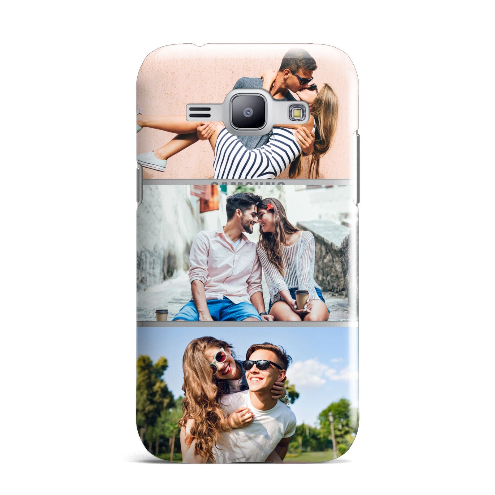 Three Photo Collage Samsung Galaxy J1 2015 Case