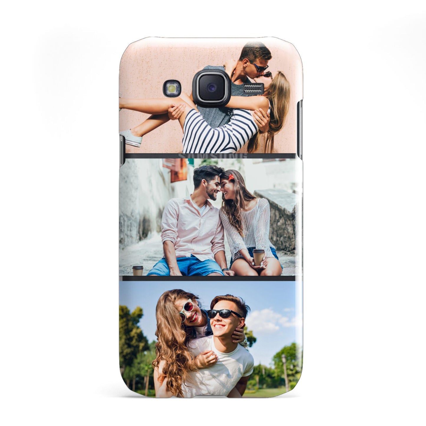 Three Photo Collage Samsung Galaxy J5 Case