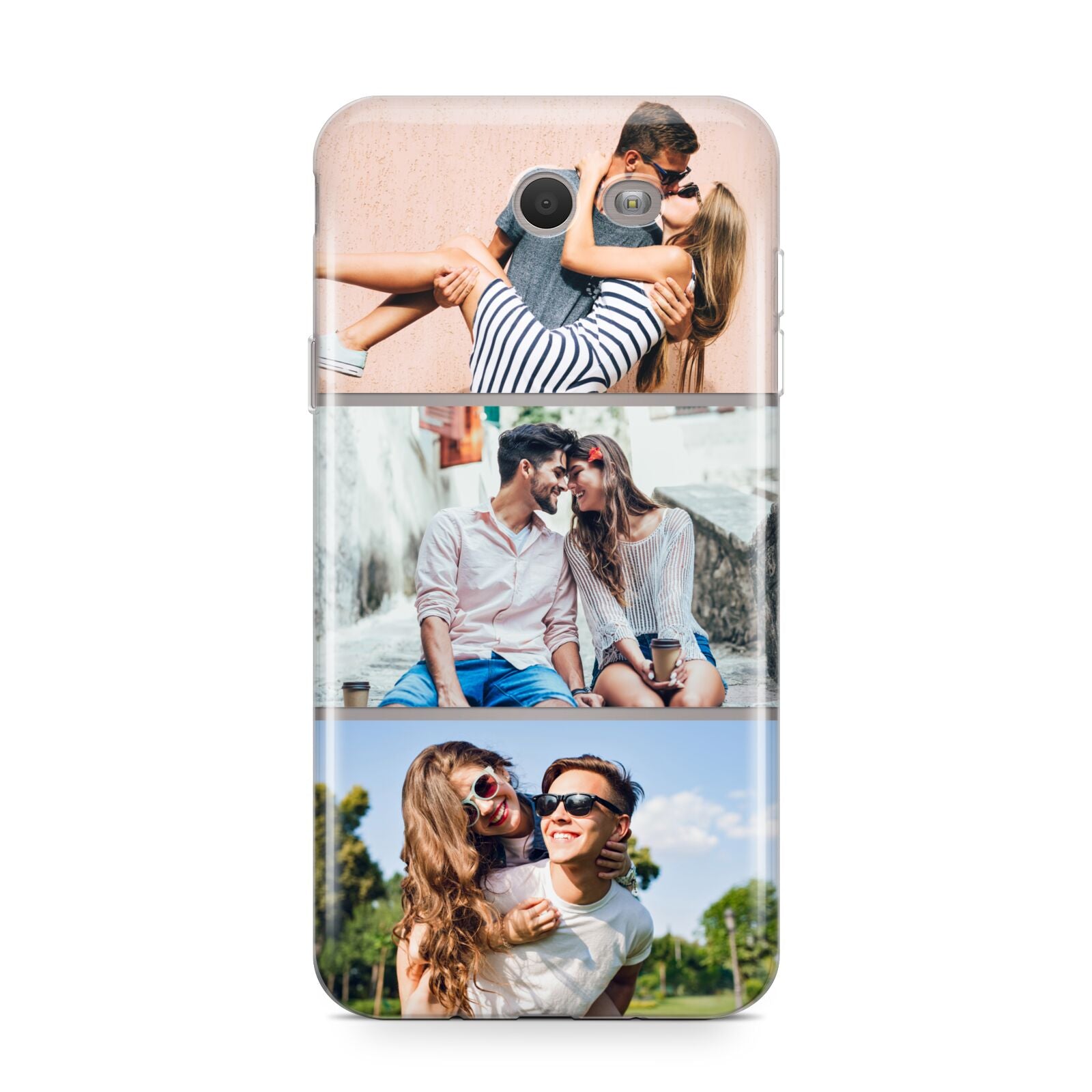 Three Photo Collage Samsung Galaxy J7 2017 Case