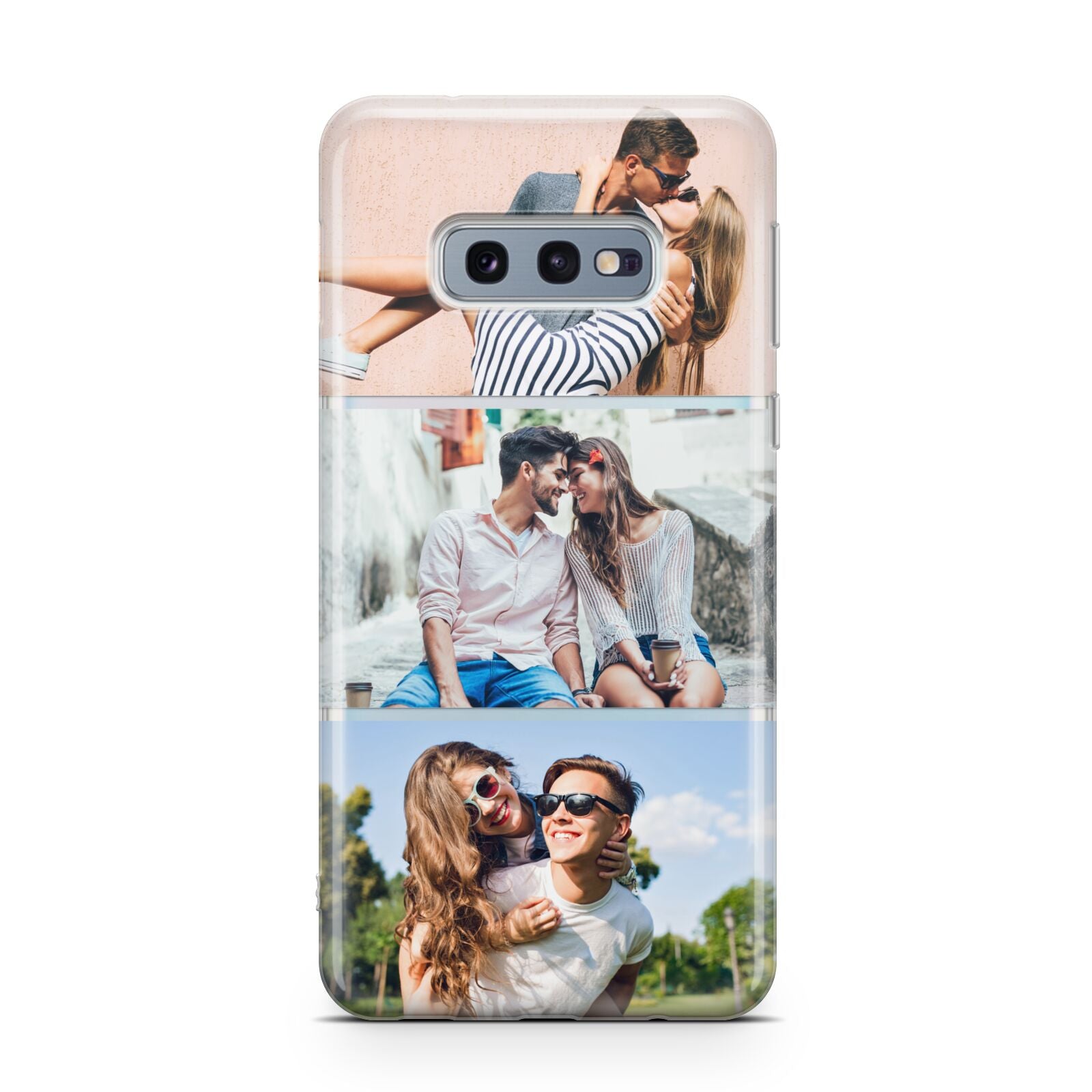 Three Photo Collage Samsung Galaxy S10E Case