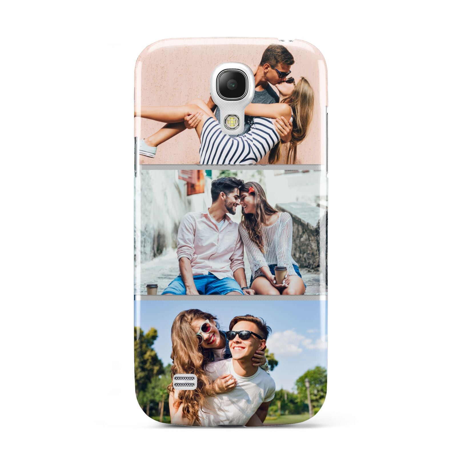 Three Photo Collage Samsung Galaxy S4 Mini Case